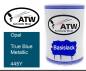 Preview: Opel, True Blue Metallic, 445Y: 500ml Lackdose, von ATW Autoteile West.